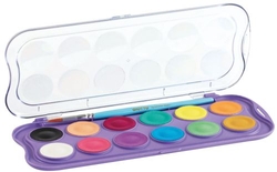 ÉTUI PLASTIQUE 12 AQUARELLES GIOTTO ASSORTIMENTS CANDY COLLECT