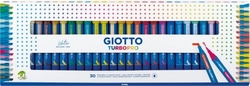 30 GIOTTO TURBOPRO DOUBLE-TIP MARKERS CASE