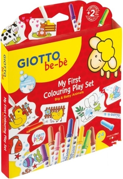 SET GIOTTO BE-BE MY FIRST COLOURING PLAY SET