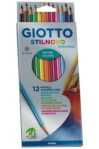ESTOJO 12 LÁPIS CORES GIOTTO STILNOVO ACQUARELL