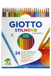ESTOXO 24 LAPICES CORES GIOTTO STILNOVO ACQUARELL