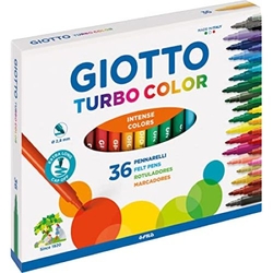 ESTOJO 36 MARCADORES GIOTTO TURBOCOLOR