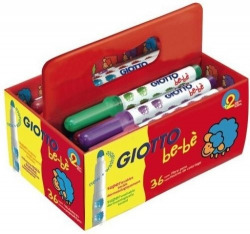 JOGO 36 SUPER MARCADORES GIOTTO BE-BE
