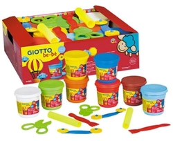 PACK 8 POTS PASTA MODELAR GIOTTO BE-BE 220G + ACCESSOIRES