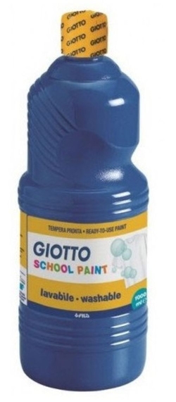 POT TEMPERA SCOLAIRE GIOTTO 500ML BLEU ULTRAMAR