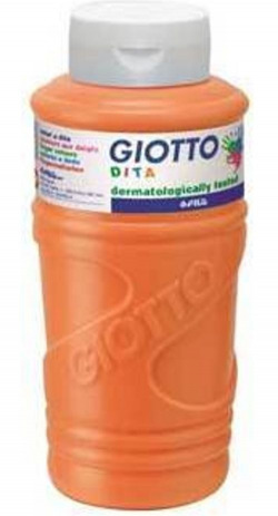 POT PEINTURE DOIGTS GIOTTO 750ML ORANGE