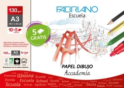MINIPACK 10+5 LAMINAS DEBUXO FABRIANO A3 130G