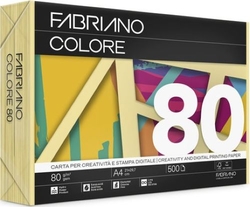 PACK A4 500H 80G FABRIANO COLORE PLATANO BANANA
