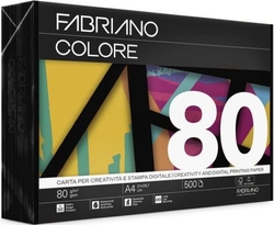 PACK A4 500H 80G FABRIANO COLORE NOIR