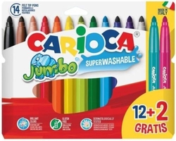 ESTOIG 12+2 RETOLADORS CARIOCA JUMBO SUPERLAVABLES