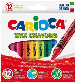 ESTOXO 12 CERAS PASTEL WAX CRAYONS CARIOCA