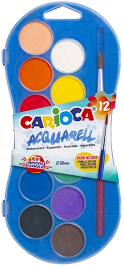 CASE OF 12 CARIOCA WATERCOLOR PADS ACQUARELL WATERCOLORS