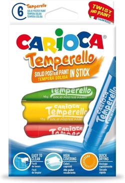 ESTOIG 6 COLORS TEMPERA SOLIDA TEMPERELLO 10G COLORS SUR