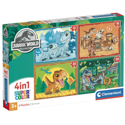 Puzzle Jurassic World 12-16-20-24Pzs