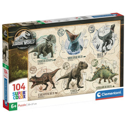 Puzzle Jurassic World 104Pzs
