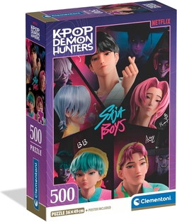 PUZLE 500 PECES CB K-POP DEMON HUNTERS