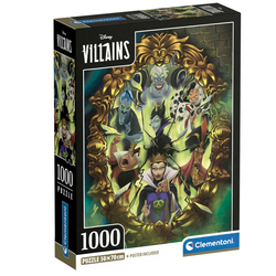 Puzzle Villanas Disney 1000Pzs