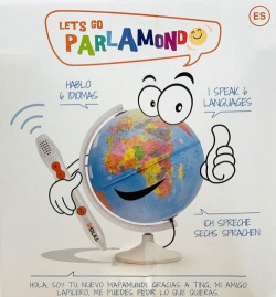 GLOBE PARLAMONDO 30 CM INTERACTIVE LIGHT PHYSICAL/POLITICAL
