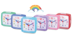 Reloj Despertador Niños Trevi Sl 3047 Rainbow Alarm Mix Colo