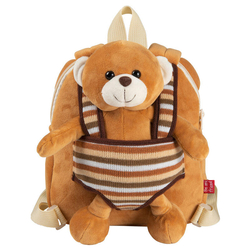 Mochila + Peluche Oso Benji 25Cm
