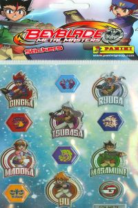 BEYBLADE STICKERS 105X205