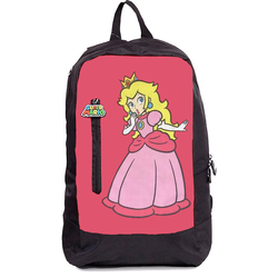 Mochila Peach Super Mario Bros 40Cm 6 Unidades