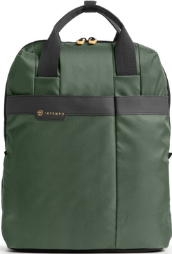 MOCHILA DOBLE ASA VERDE 31X45X15 CM