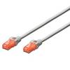 Cable red ewent latiguillo rj45 utp cat6 1m gris