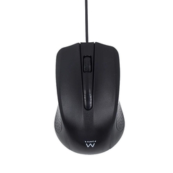 Ewent Raton Usb 1000Dpi 1.2Mt Negro