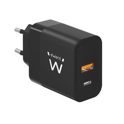 Ewent Cargador Rapido Usb-A Y Usb-C Ganfast 45W