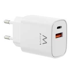 Cargador Ewent Ew1326 30W Usb Tipo A - Usb Tipo C