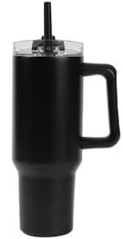 TRAVEL MUG 1200 ML BLACK COLOR