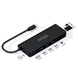 Nilox Dock Type-C 8 En 1 Hdmi 4K