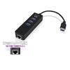 EWENT USB3.1 Gen 1 Hub 3 ports + 1 port Gigabit Lan, USB pow