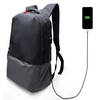 EWENT Notebook Backpack- 17.3 inch black, with USB charging
