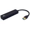 EWENT HUB 4 x USB 3.1. NEGRO