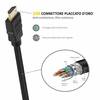 Cable Ewent Soho Hdmi A/A - Hdmi M/M 1.4M 10.0M Negro/Oro