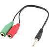 Cable Adaptador De Audio Ewent Jack 3.5Mm Macho A Jack 3.5Mm