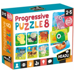 PUZLE PROGRESIVO 8 PEZAS