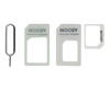 JC NANO SIM ADAPTER ADAPTADOR DE TARJETAS SIM CON AGUJA DE