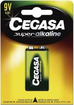 BLISTER PILA CEGASA SUPER ALC 6LR61 9V