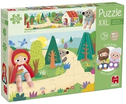 PUZZLE XXL 30 PEZAS CARAPUCHIÑA VERMELLA