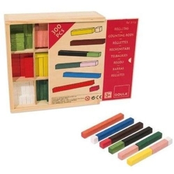 JUEGO REGLETAS 10X10 CAJA.(300 PZAS).(MATERIAL EDUCATIVO)
