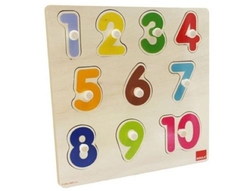 PUZZLE NUMEROS.(10 PZAS)