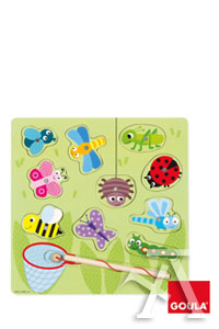 CAZAMARIPOSAS BICHOS PUZZLE MAGNETICO