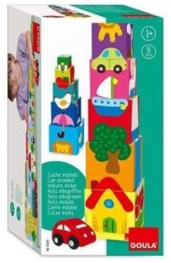 CUBS APILABLES COCHE.(JUEGOS HABILIDAD)