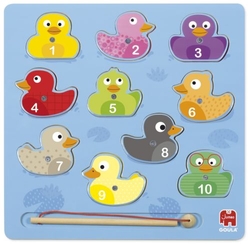 PUZZLE MAGNETICO PESCA PATITOS