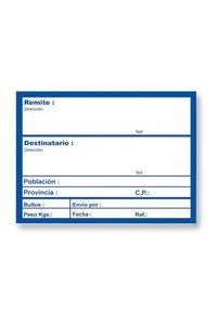 ROLO 200 ETIQUETAS DADOS ENVIO 82X109MM APLI