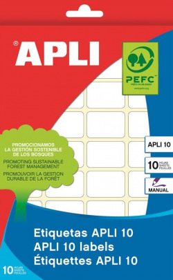 MINI PACK OF STICKY LABLES 20X75 APLI CANTOS ROMOS