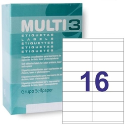 C/500 HOJAS ETIQUETAS FT/IM 105X35 MULTI3